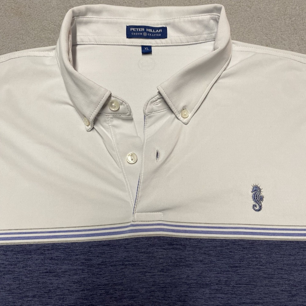 Peter‎ Millar Crown Crafted Polo Mens XL Performance Ponte Vedra